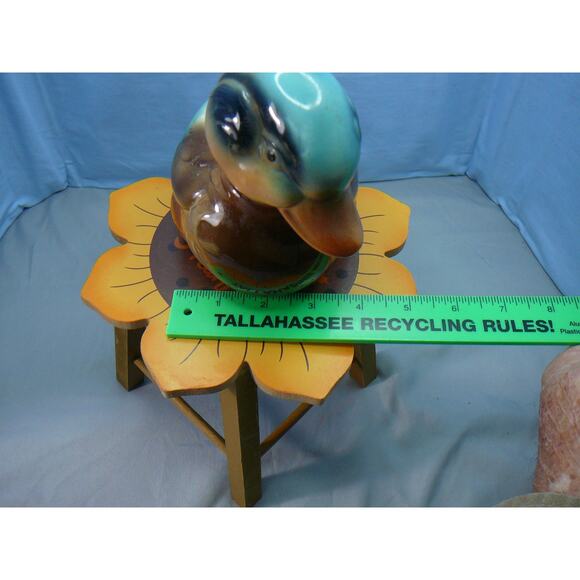 Royal Copley Ceramic Duck Planter - Picture 8 of 9